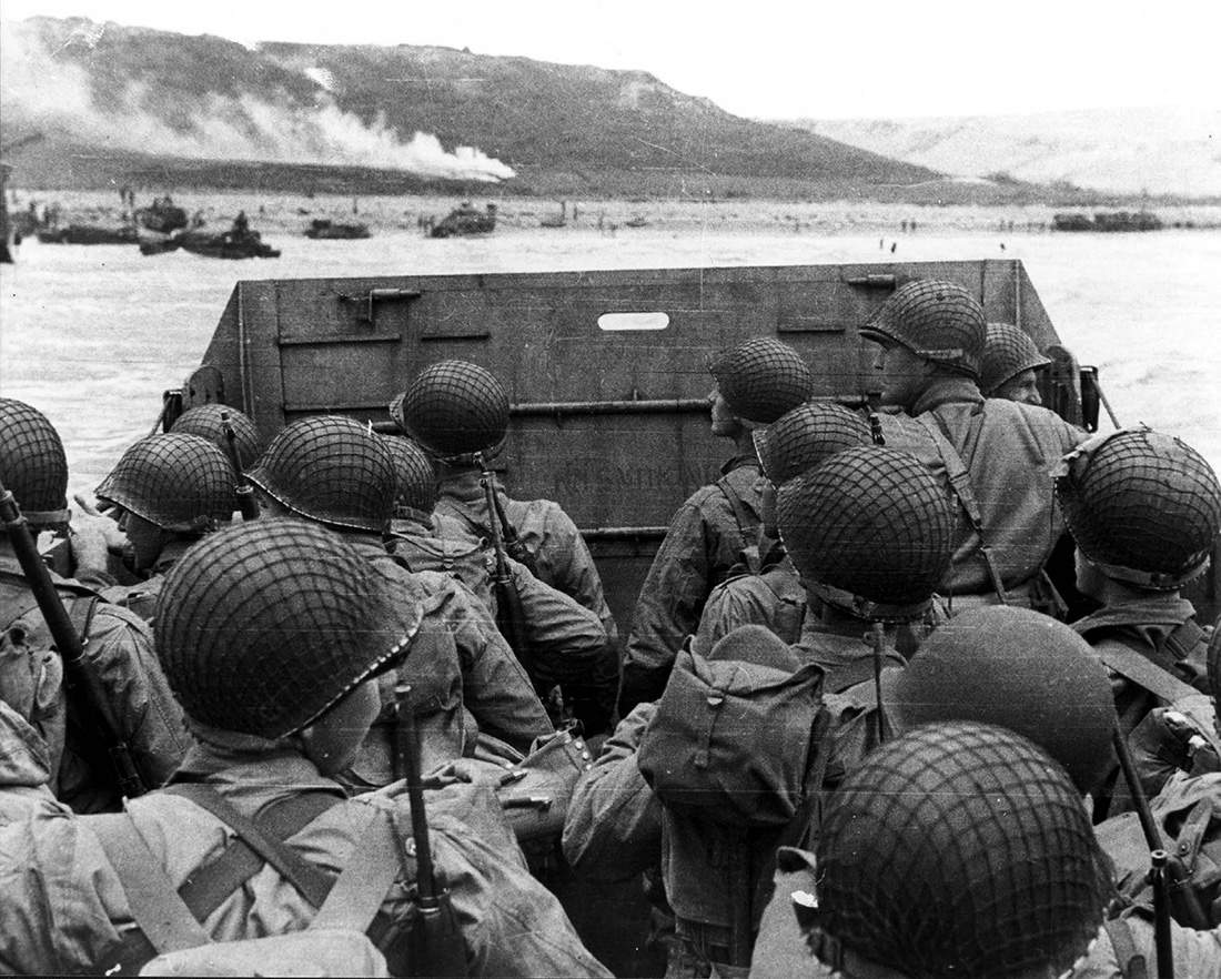Pictures of the day more than 150,000 allied soldiers stormed the Normandy beaches