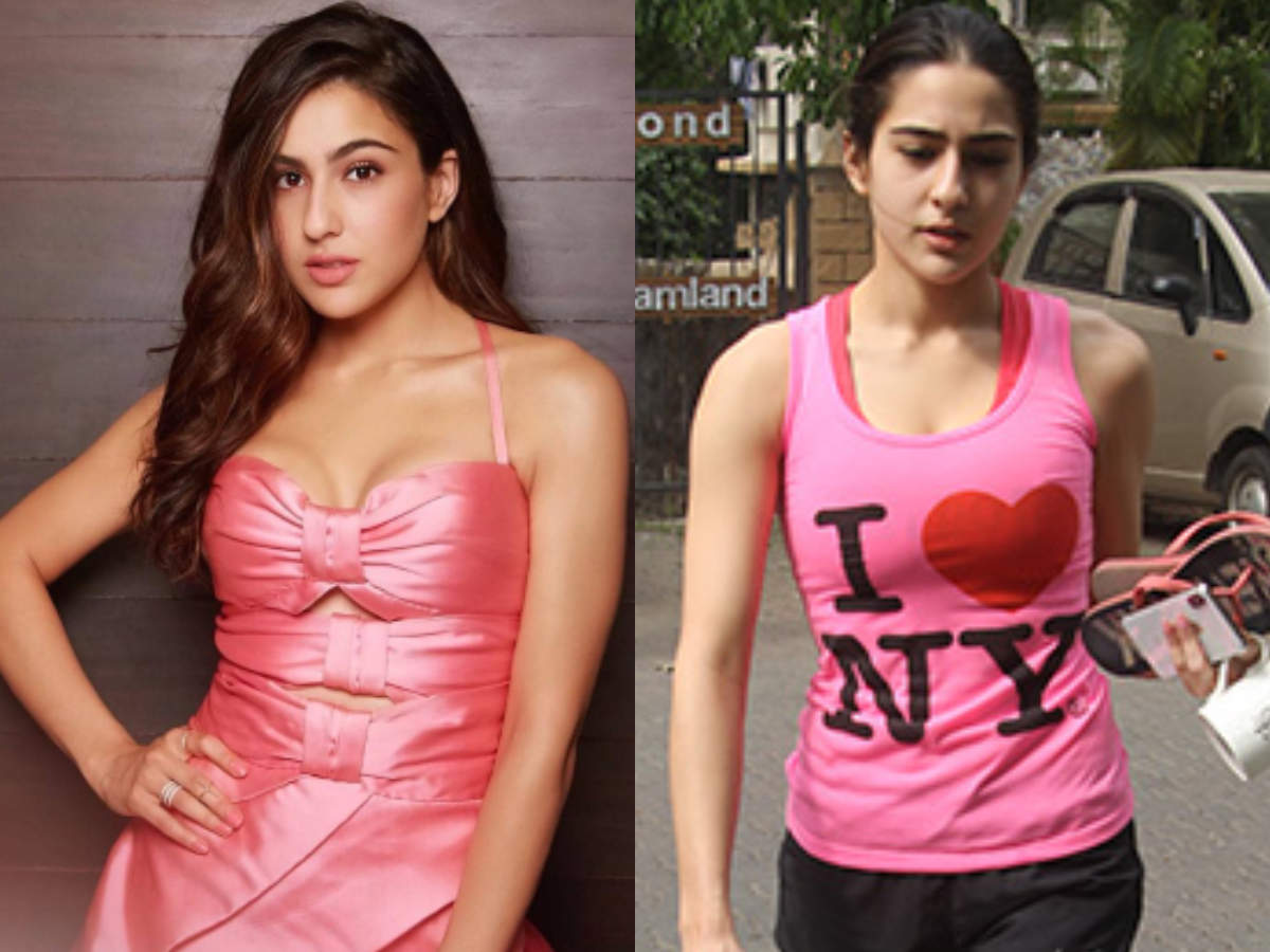 Sara Ali Khan proves PINK is the HOTTEST hue this season | The Times of  India