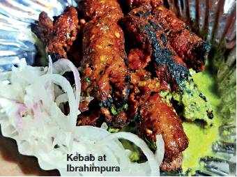 Kebab at Ibrahimpura