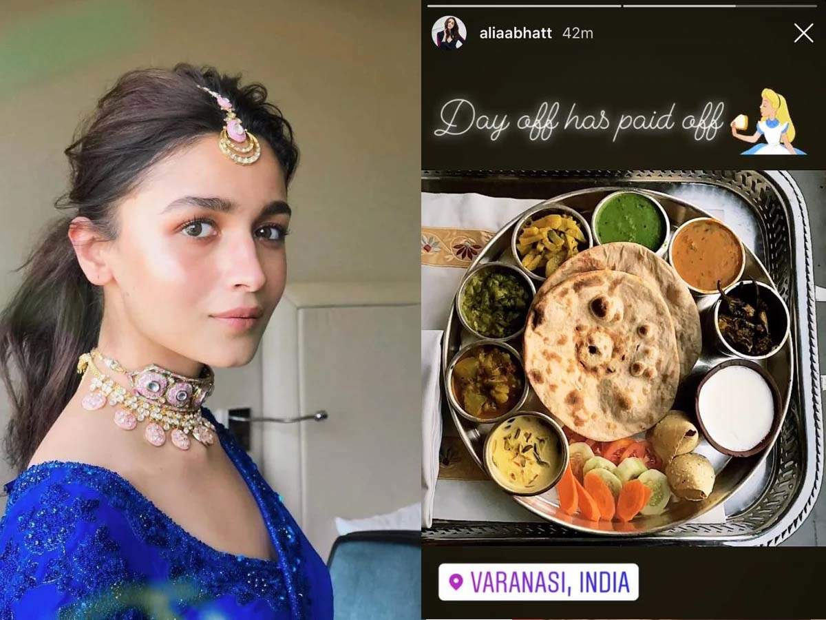 ​Alia Bhatt's day off from 'Brahmastra' shoot in Varanasi has paid off; shares a picture