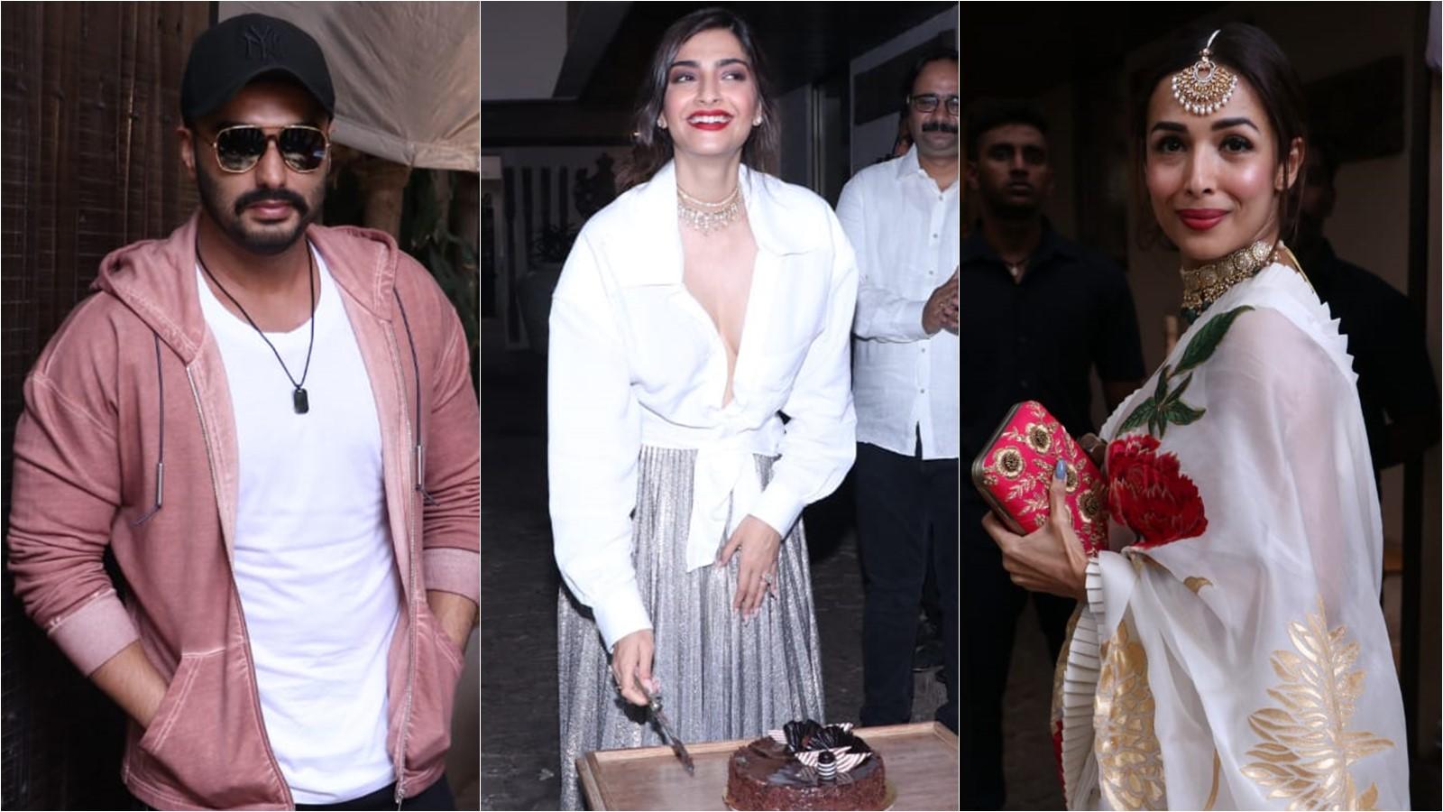   From Malaika Arora to Arjun Kapoor: Celebrities of City B having attended the big birthday of Sonam Kapoor! 