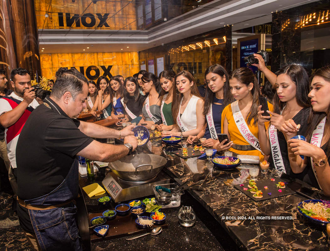 fbb Colors Femina Miss India 2019 State Winners at Inox with Vicky Ratnani