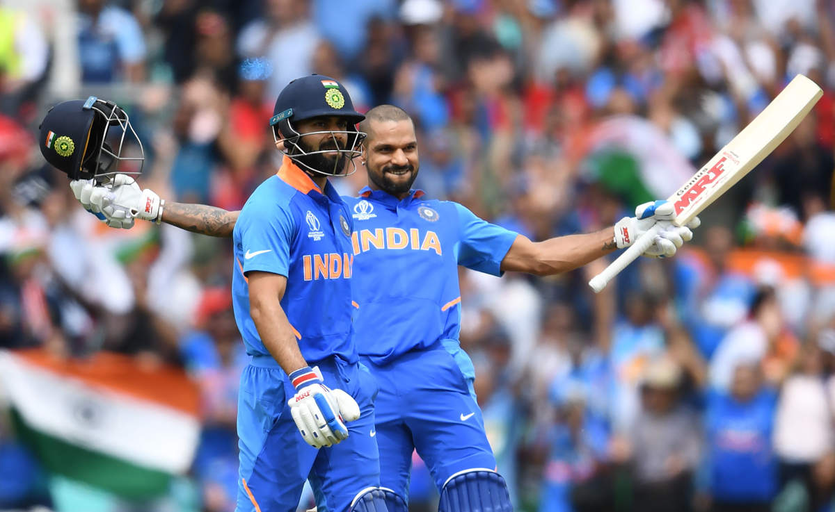 Thumb injury forces Shikhar Dhawan out of World Cup for three weeks