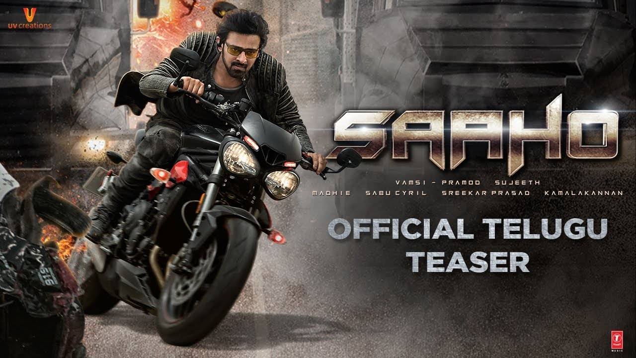 Saaho teaser Telugu: Prabhas and Shraddha Kapoor's 'Saaho ...