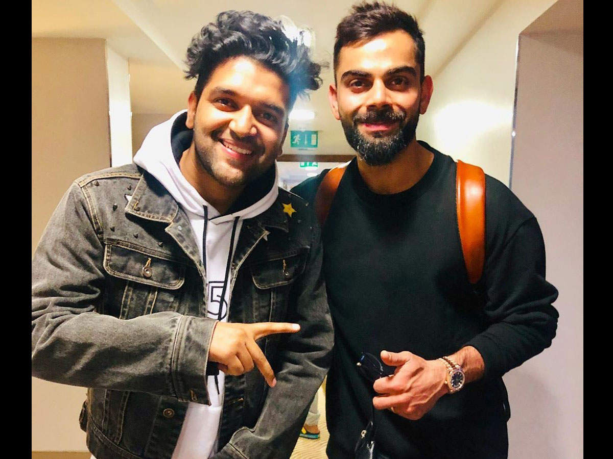 Sharing smile with Virat Kohli on India's victory, Guru Randhawa says:  'Let's being the title home'