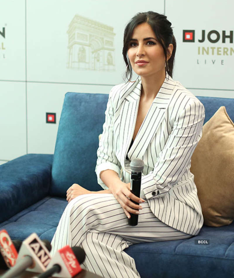 Katrina Kaif glams-up for a product launch