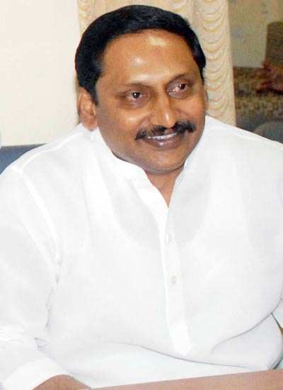 Kiran Reddy is Andhra CM