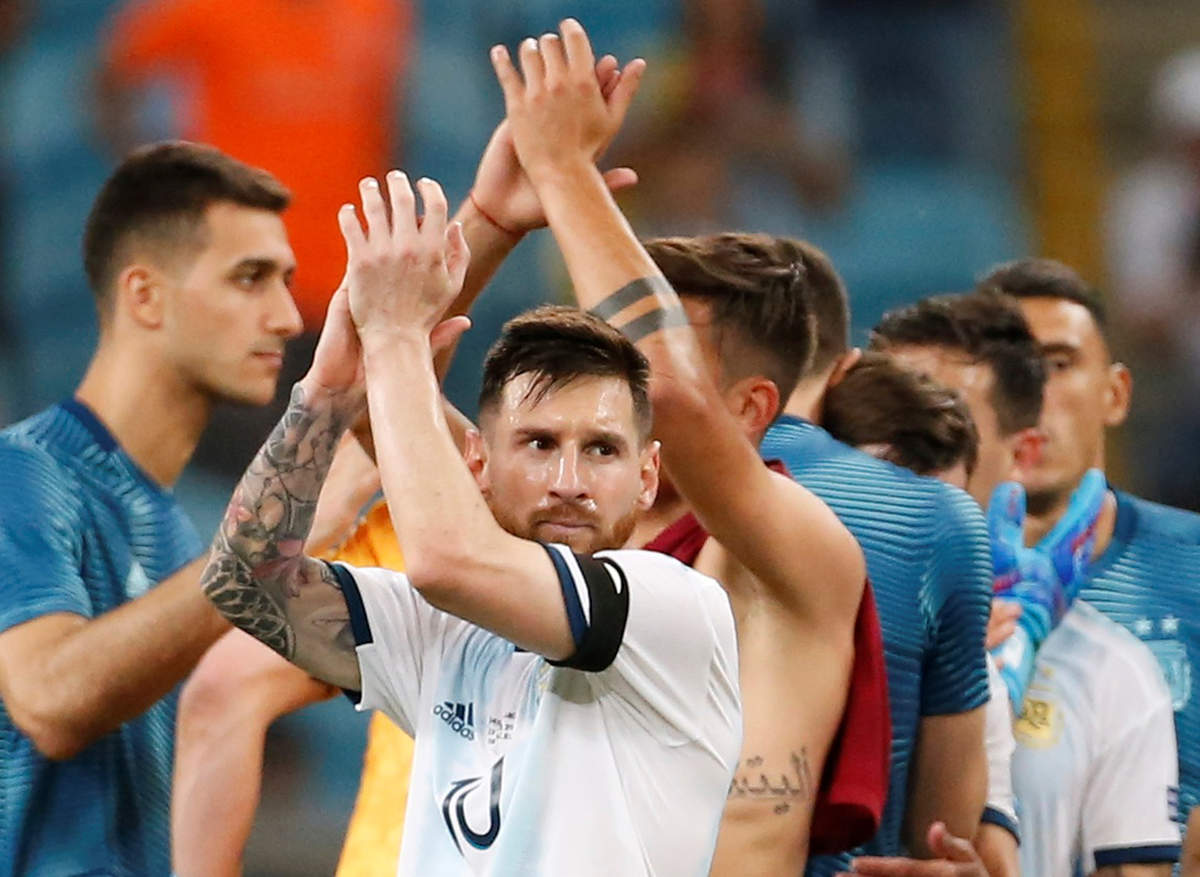 Fans wish Messi following Copa America win against Qatar