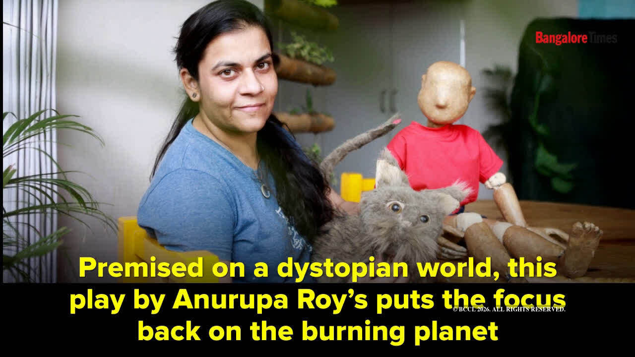 Puppet show on global warming