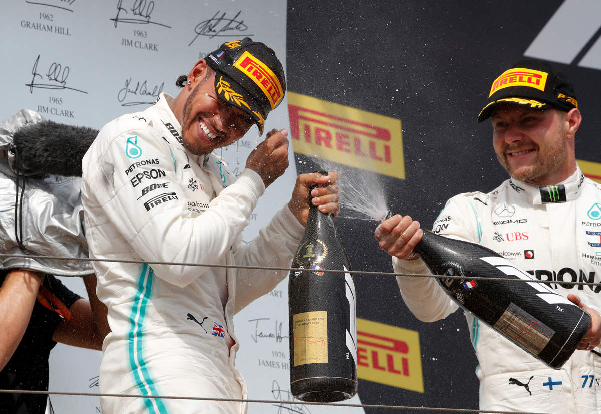 Hamilton continues to dominate the F1 circuit