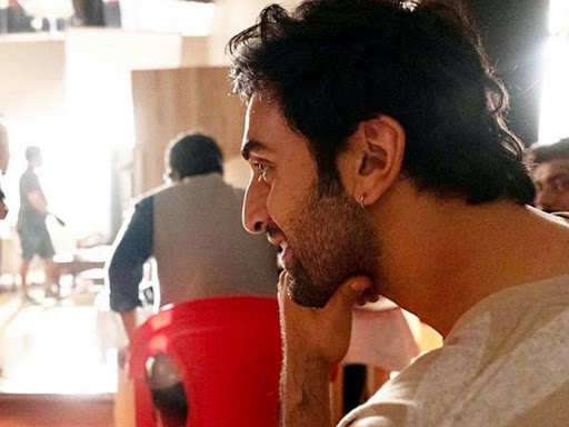 Ranbir Kapoor looks dreamy in this latest click from the film sets