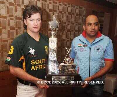 Press meet: 'Int'l Polo Tournament'