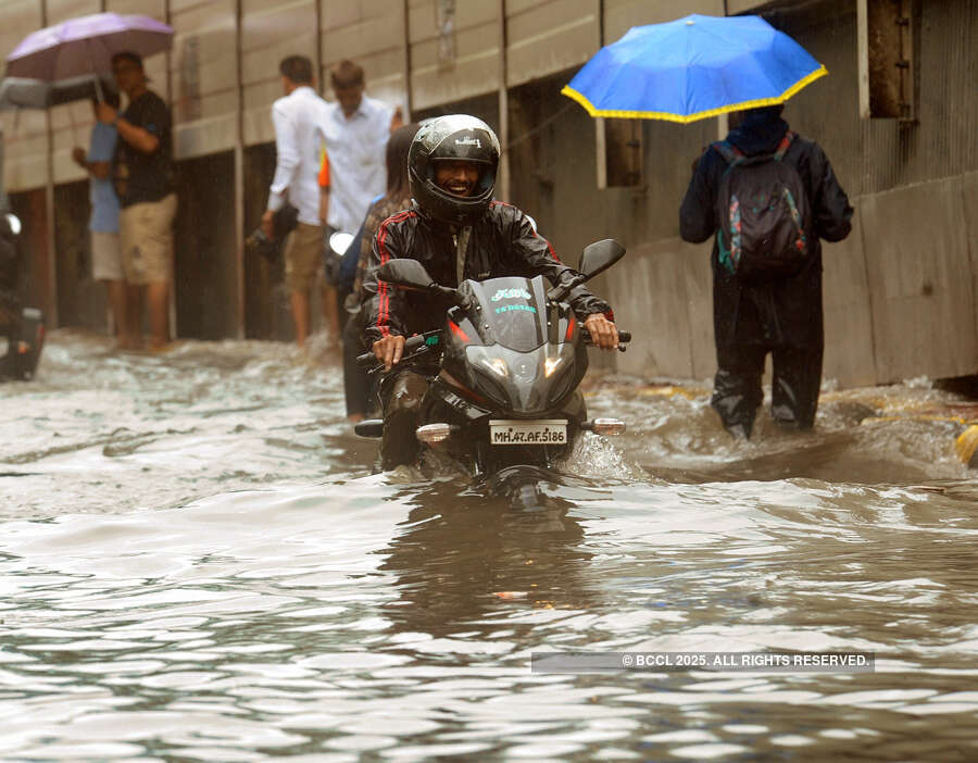 In Pics: Heavy rain wreaks havoc in Mumbai