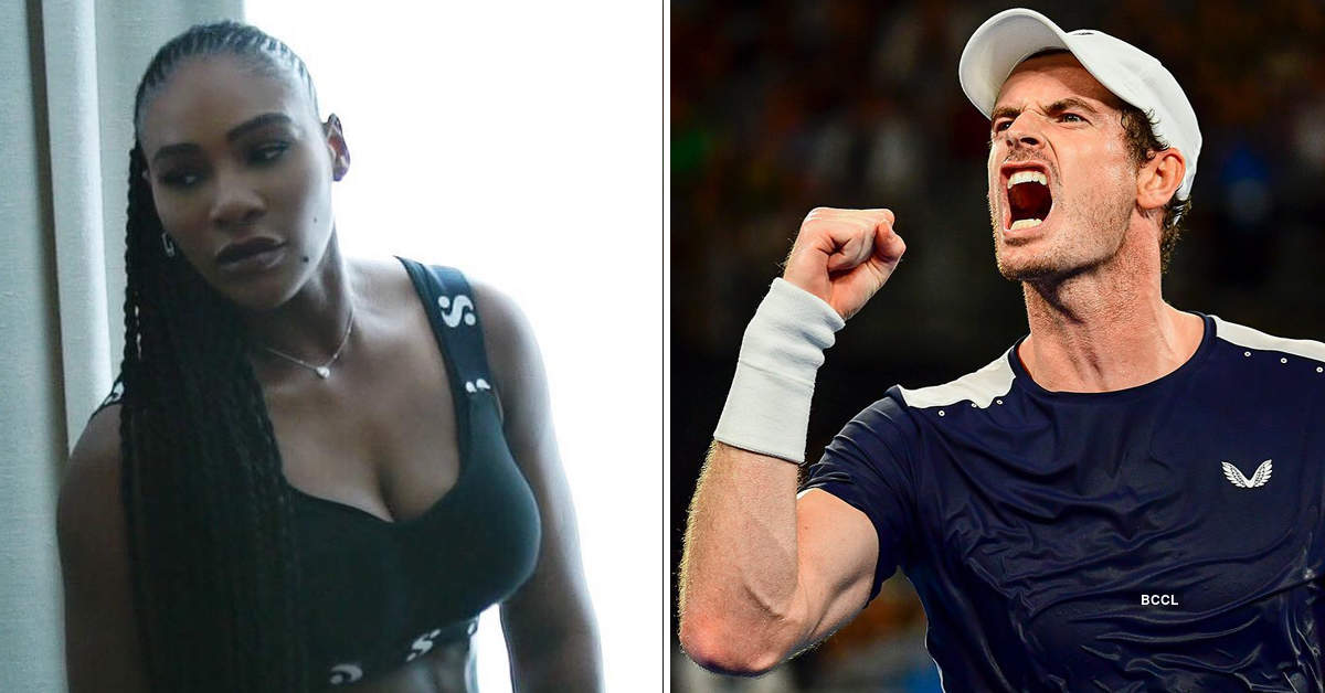 Serena's new partner is Andy Murray