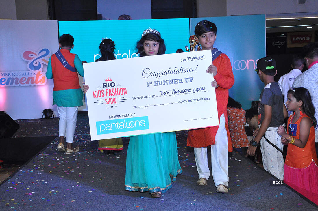 Pictures of Rio Kids Fashion Week from Bangalore
