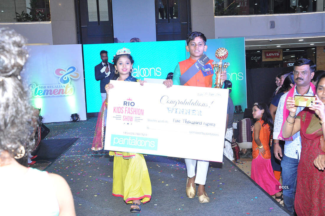 Pictures of Rio Kids Fashion Week from Bangalore