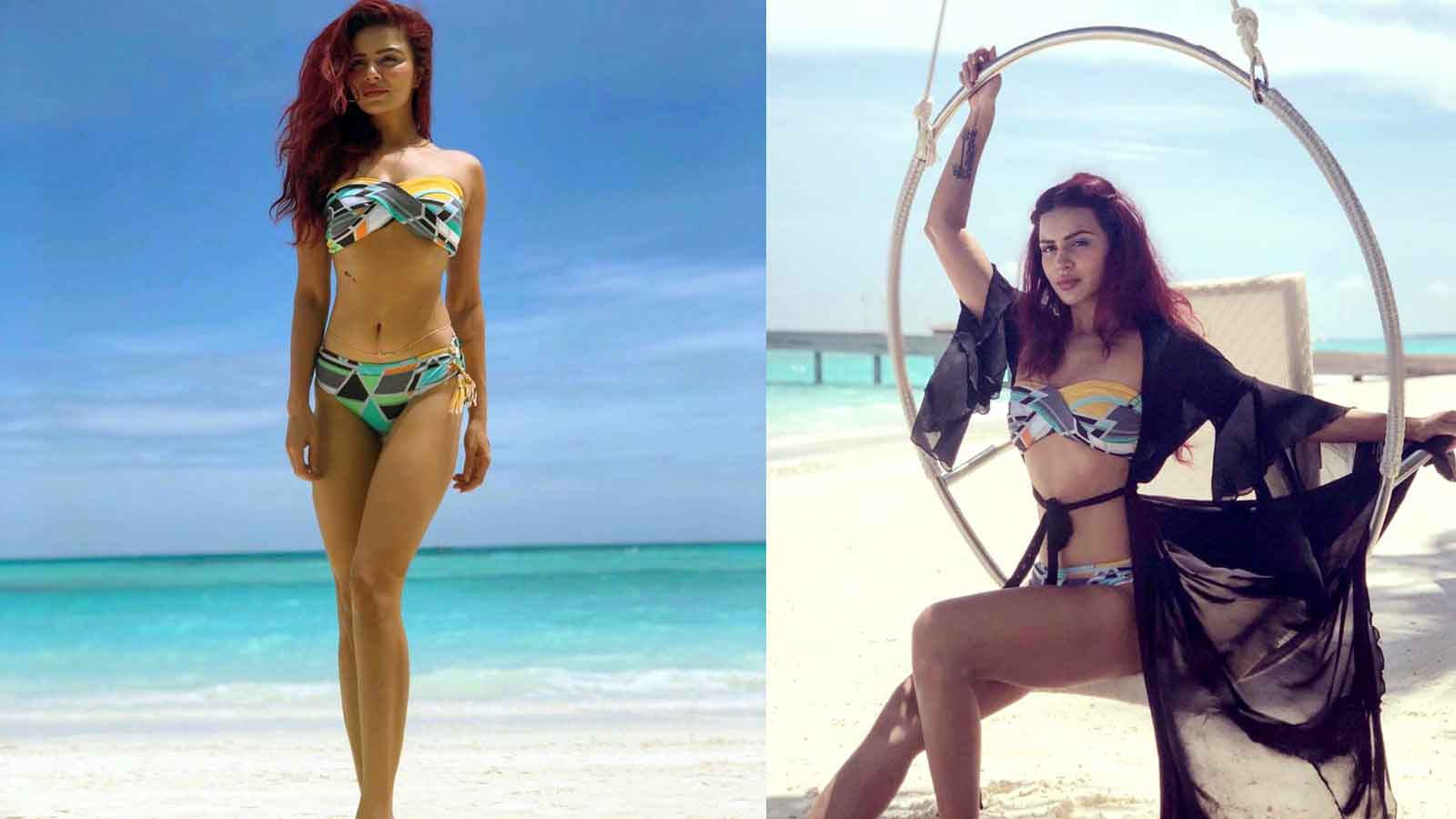 Aashka Goradia flaunts her curves in these pictures from Maldives | TV -  Times of India Videos