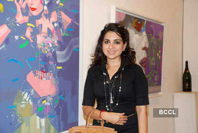 Niladri Paul's art show