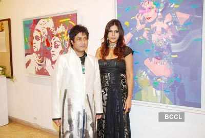 Niladri Paul's art show