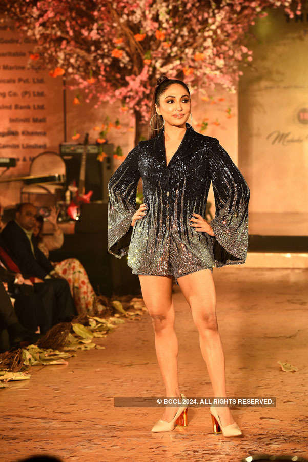 Maheka Mirpuri's fashion show in 2019