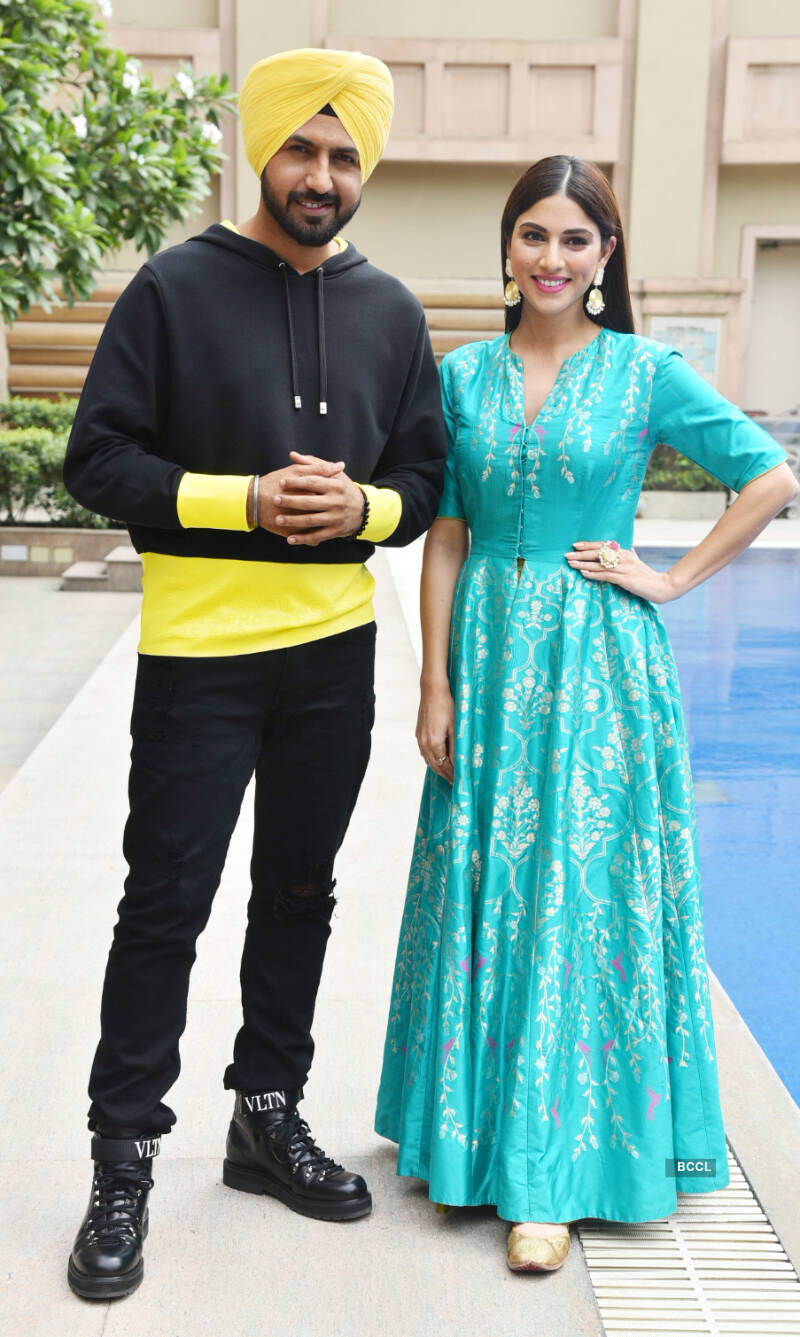 Gippy Grewal and Sapna Pabbi 