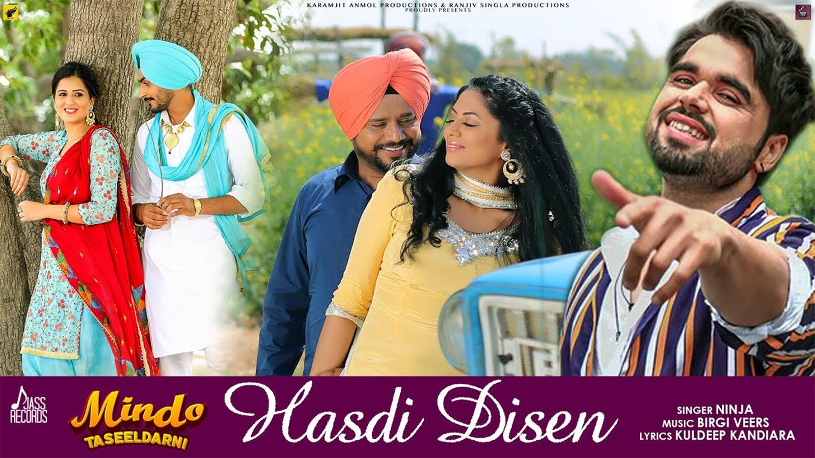 Latest Punjabi Song 'Hasdi Disen' Sung By Ninjal