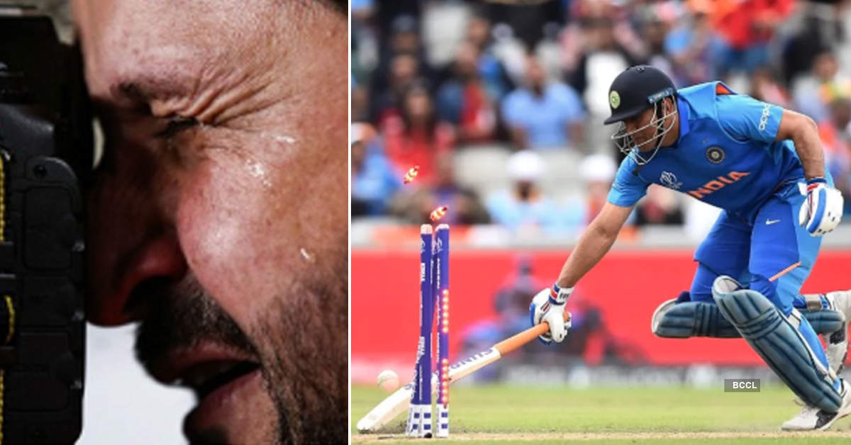 Reality behind photographer crying after MS Dhoni’s run out revealed