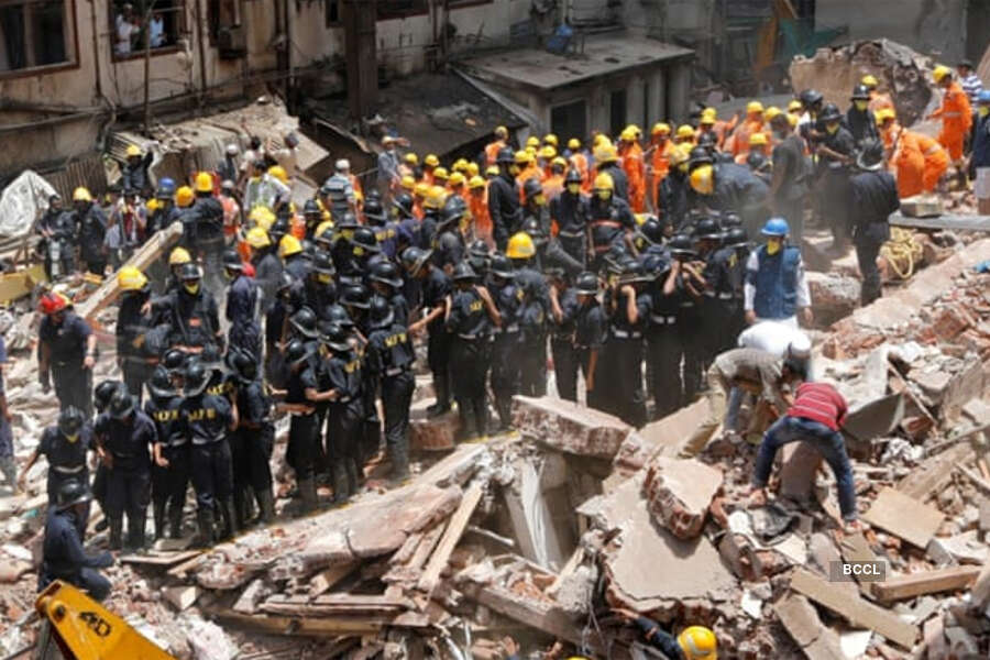 Several killed, over 40 feared trapped as Mumbai building collapses