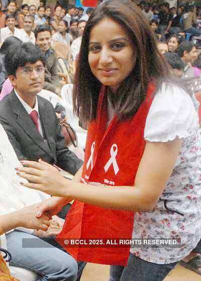 Pooja @ awareness programme 