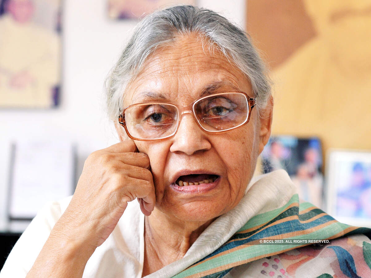 Former Delhi CM And Congress Leader Sheila Dikshit Passes Away ...