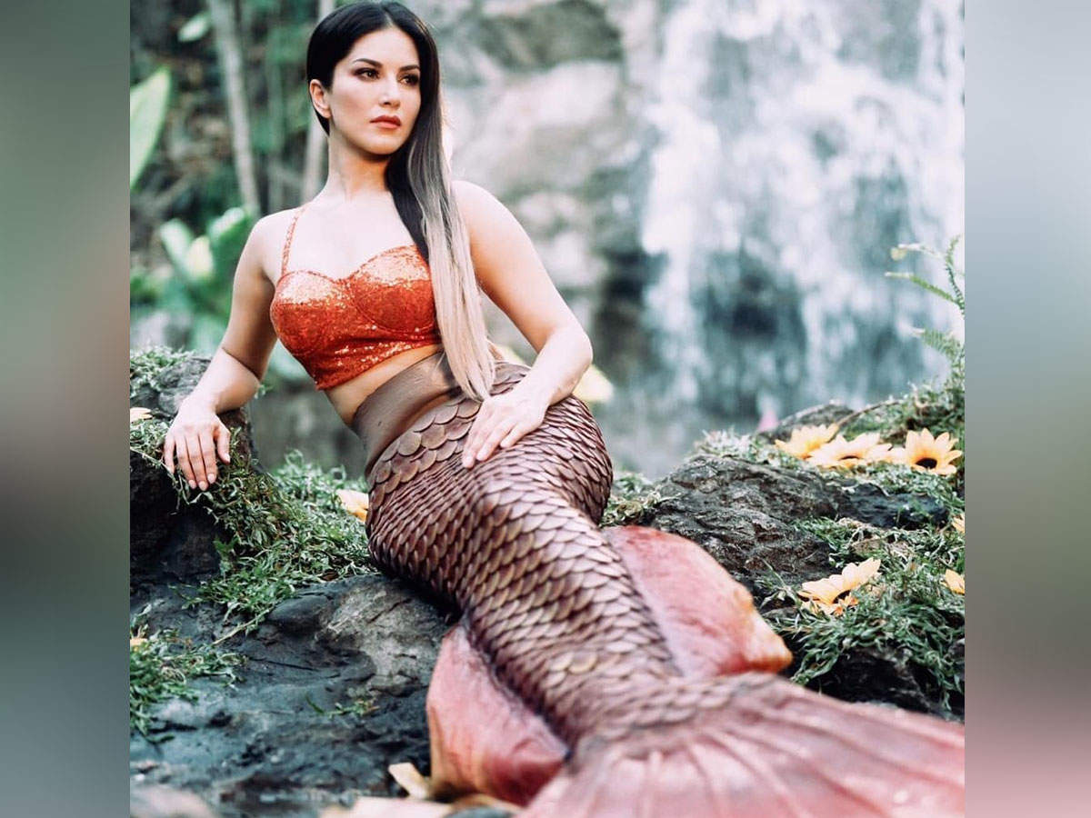 ​Sunny Leone says she loves being a mermaid