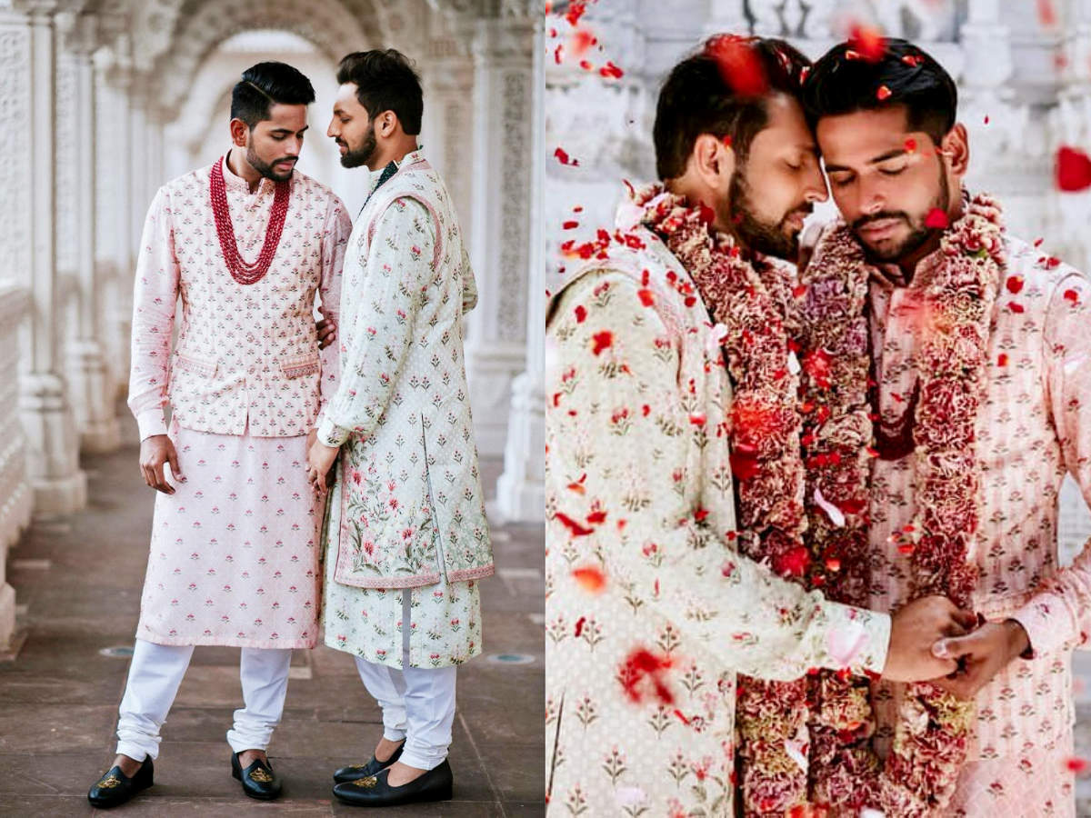 This Nri Gay Couple From America Had The Most Stylish Wedding Ever