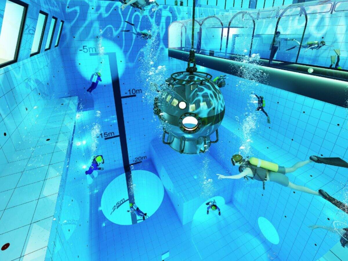 1.2 m deep pool