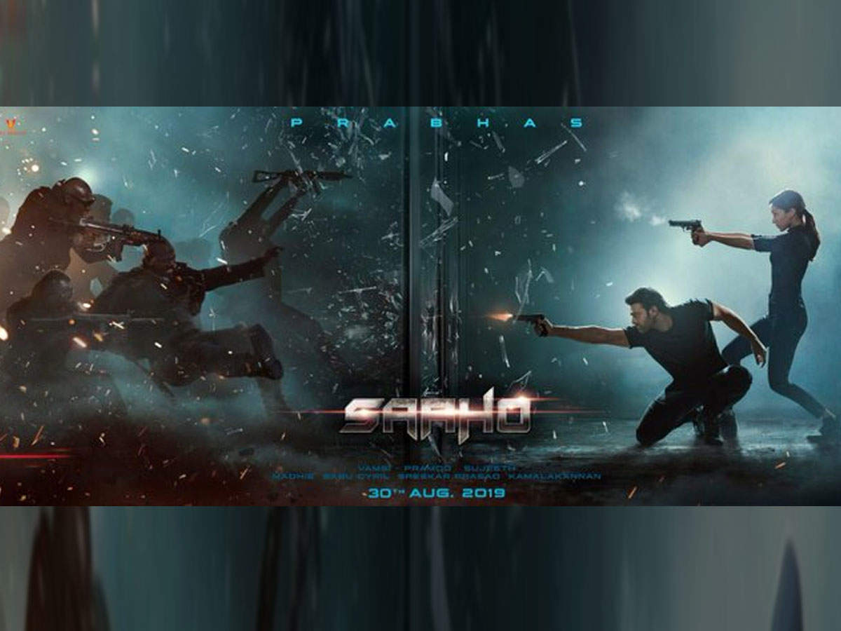​‘Saaho’: Prabhas and Shraddha Kapoor step up with guns blazing in new poster