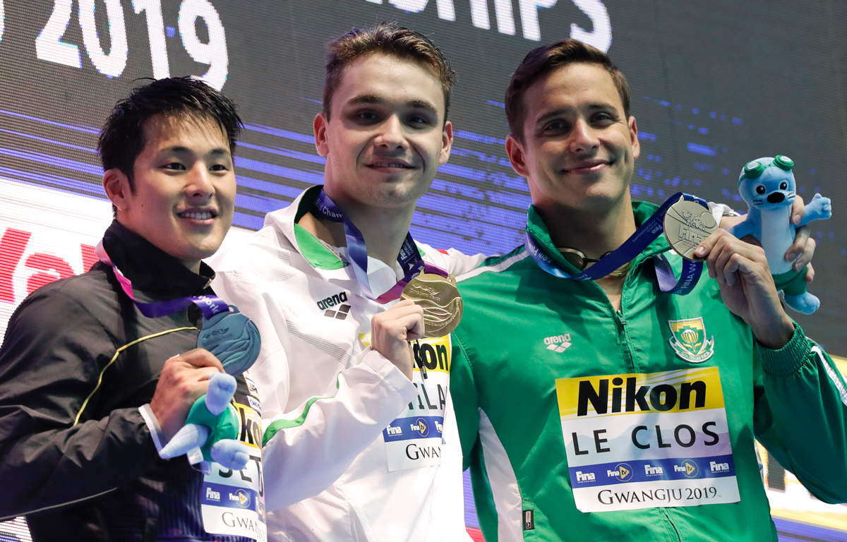Hungarian swimmer breaks Michael Phelps' 200m butterfly world record