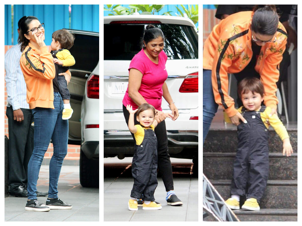 Looks like Sunny Leone kids Noah and