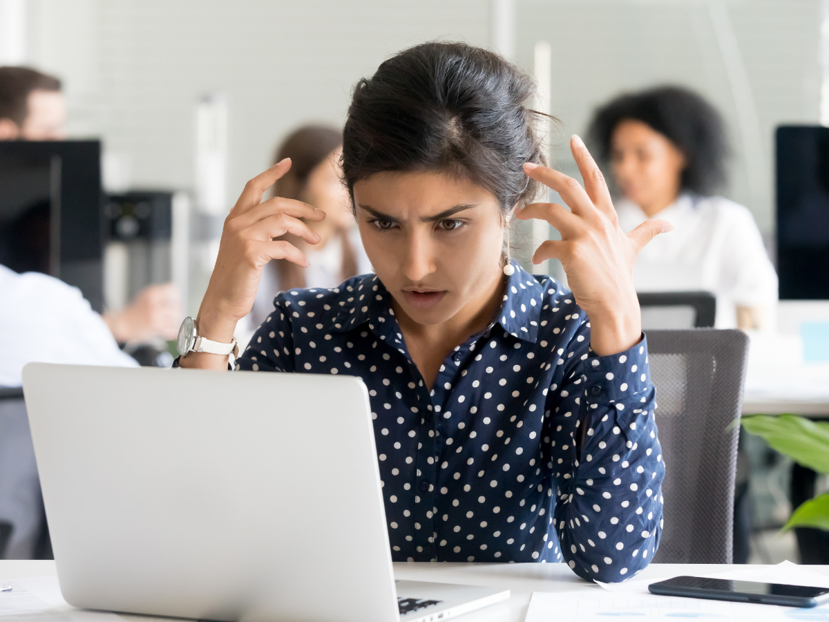 Angry woman in Office. Angry Office woman. Office upset. Upset workers.