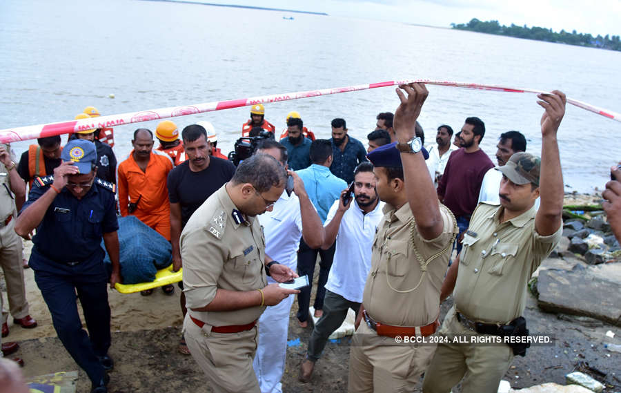 Photos from the site where missing Cafe Coffee Day owner's body was found