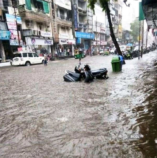 Vadodara rains pictures: NDRF teams rescue people from flooded areas