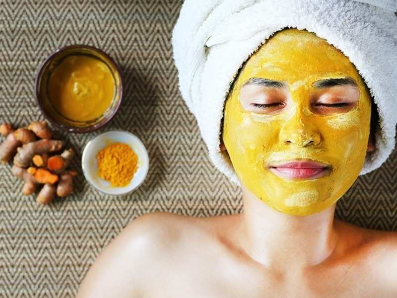 Tumeric face masks