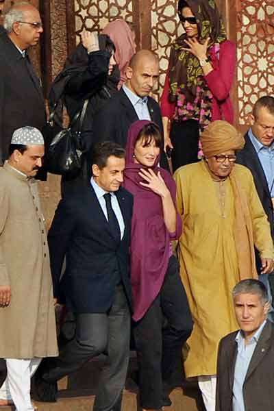 Sarkozy's visit to Fatehpur Sikri