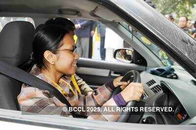 Politicians @ car rally 