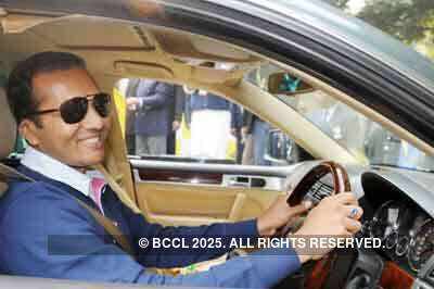 Politicians @ car rally 