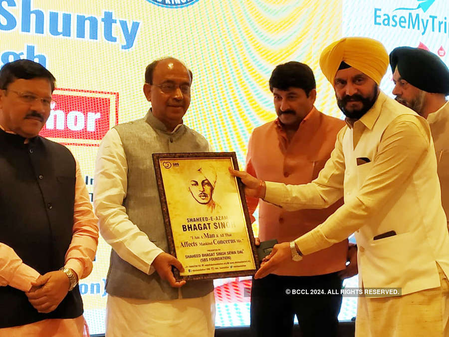 Jitender Singh Shunty gets honoured by World Book of Records London
