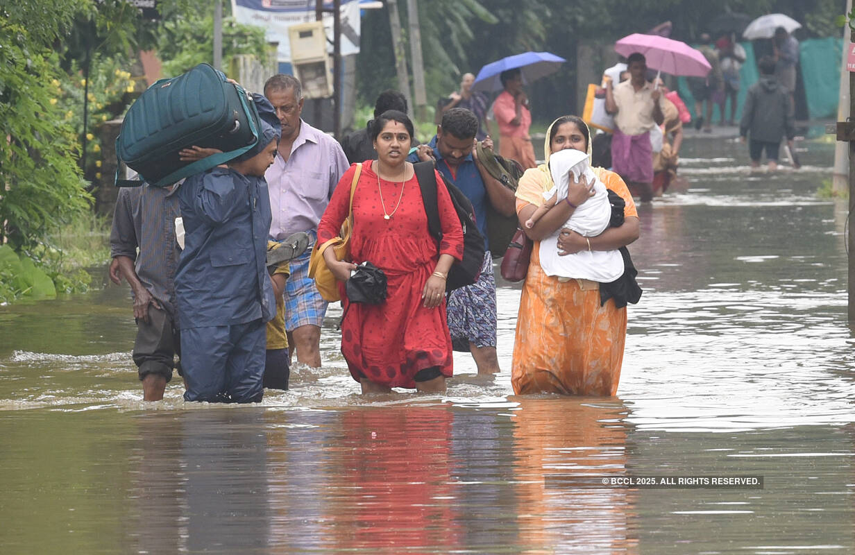 Kerala flood pictures