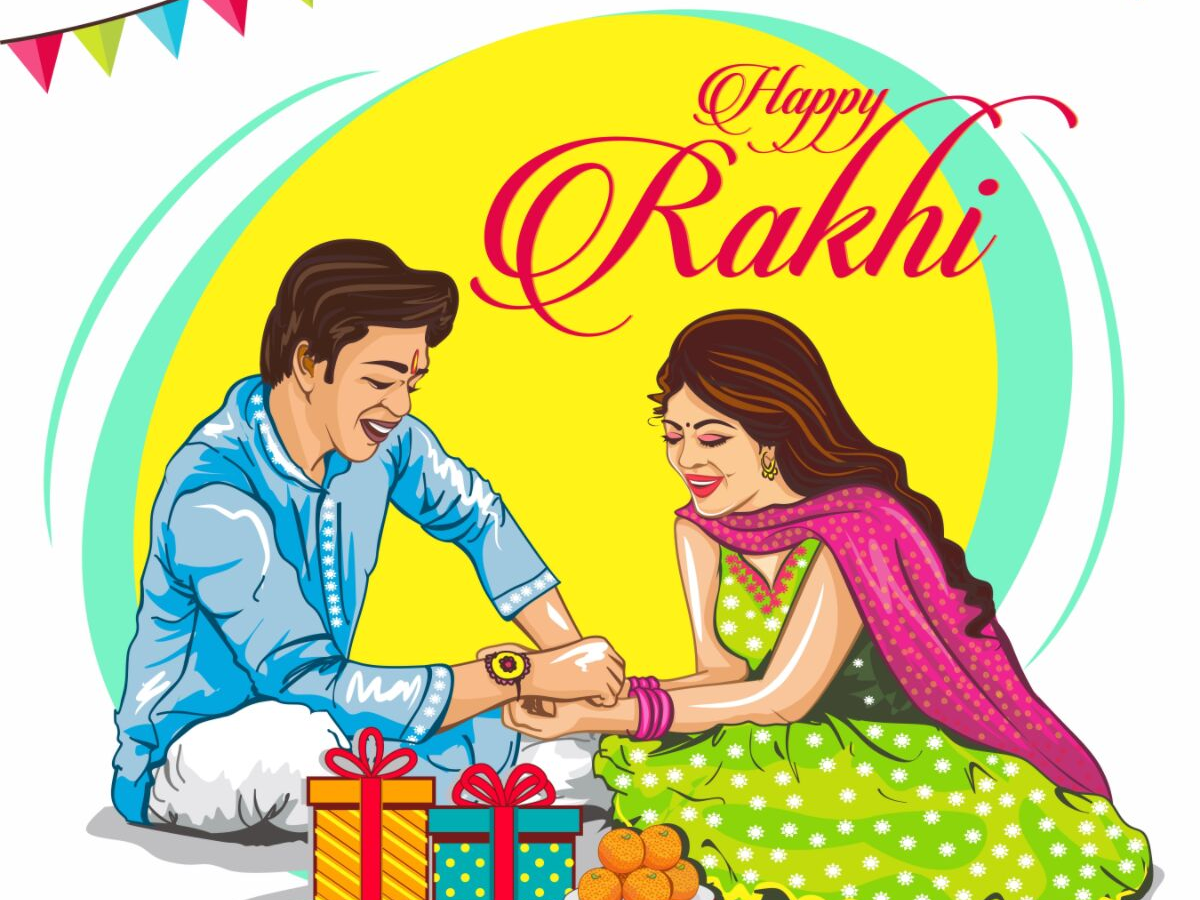 Raksha Bandhan Printable Cards 2023 Calendar Printable