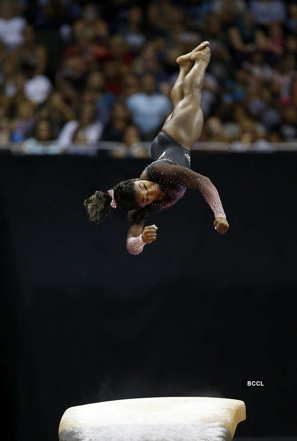 Simone Biles steals the show at US Gymnastics Championships