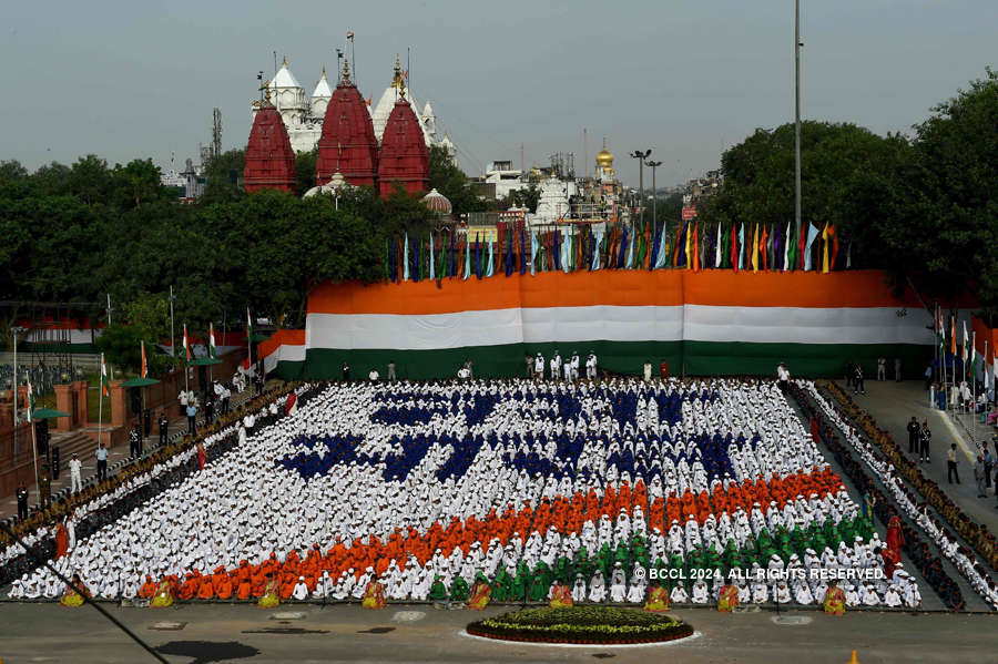Full-dress rehearsal for Independence Day held at Red Fort