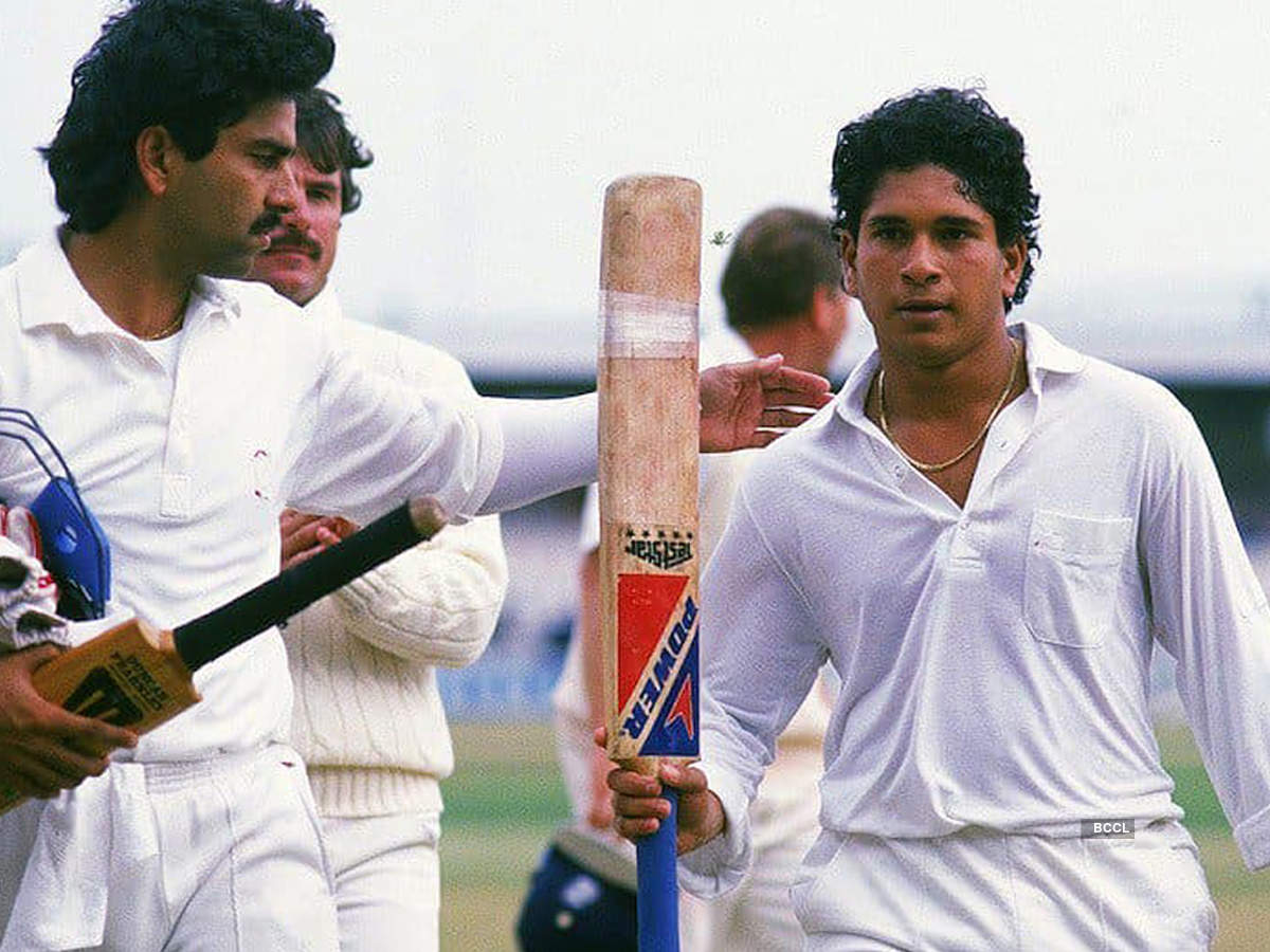 Sachin Tendulkar makes his international debut on this day 30 years ago