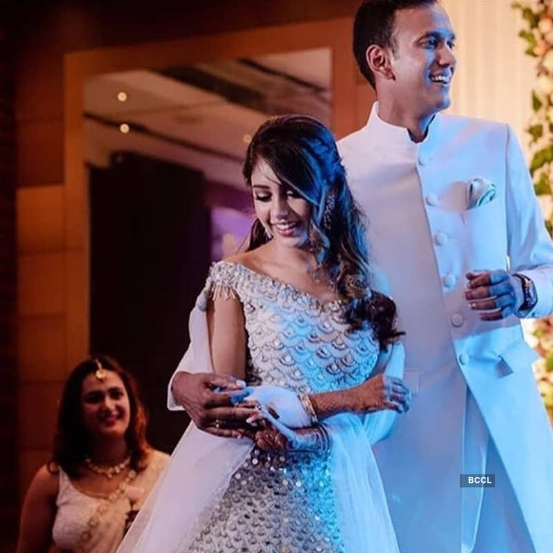 Inside pictures from Niti Taylor and Parikshit Bawa’s engagement ceremony